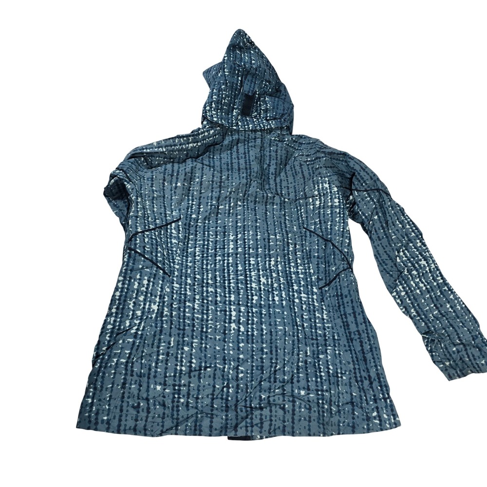 Columbia Omni Tech‎ Waterproof Breathable Hooded Jacket Women's Size S Blue - Picture 2 of 10